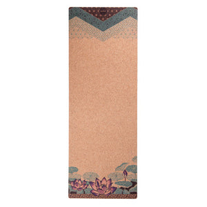 Lotus Cork Yoga Mat